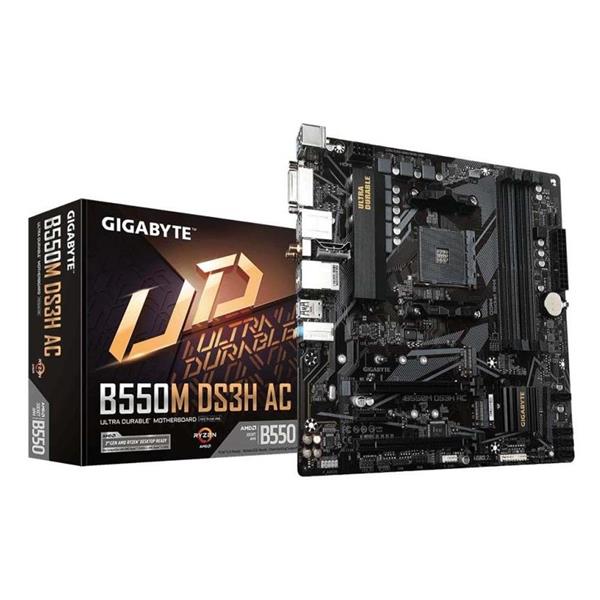 GIGABYTE GA-B550M-DS3H AC AM4 D